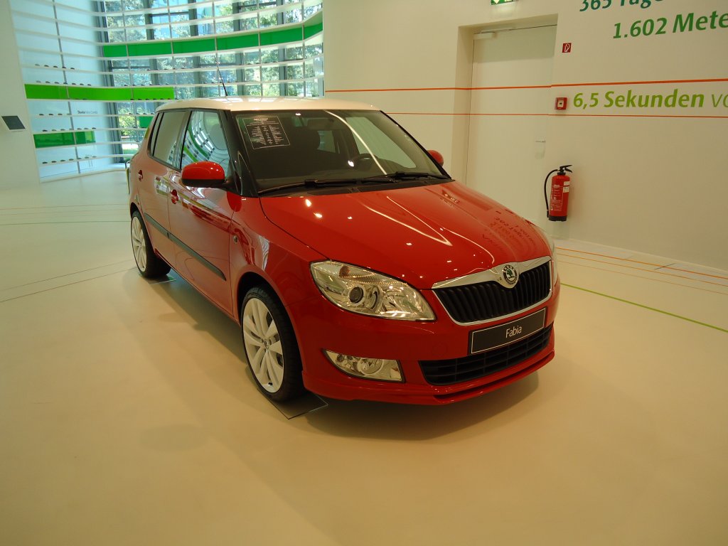 (127'823) - Skoda Fabia am 9. Juli 2010 in Wolfsburg/Deutschland
