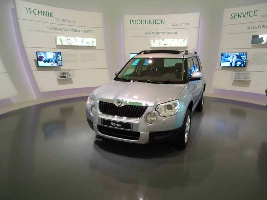(127'824) - Skoda Yeti am 9. Juli 2010 in Wolfsburg/Deutschland