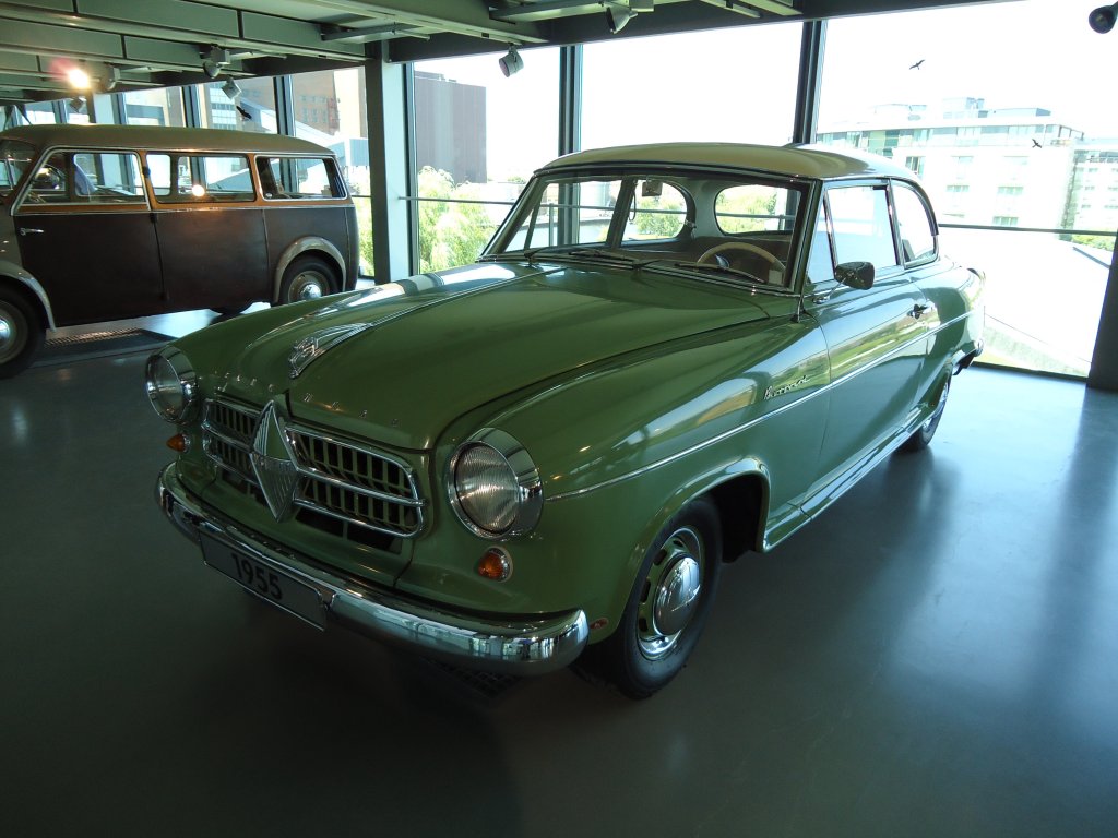 (127'852) - Borgward - Jahrgang 1955 - am 9. Juli 2010 in Wolfsburg/Deutschland