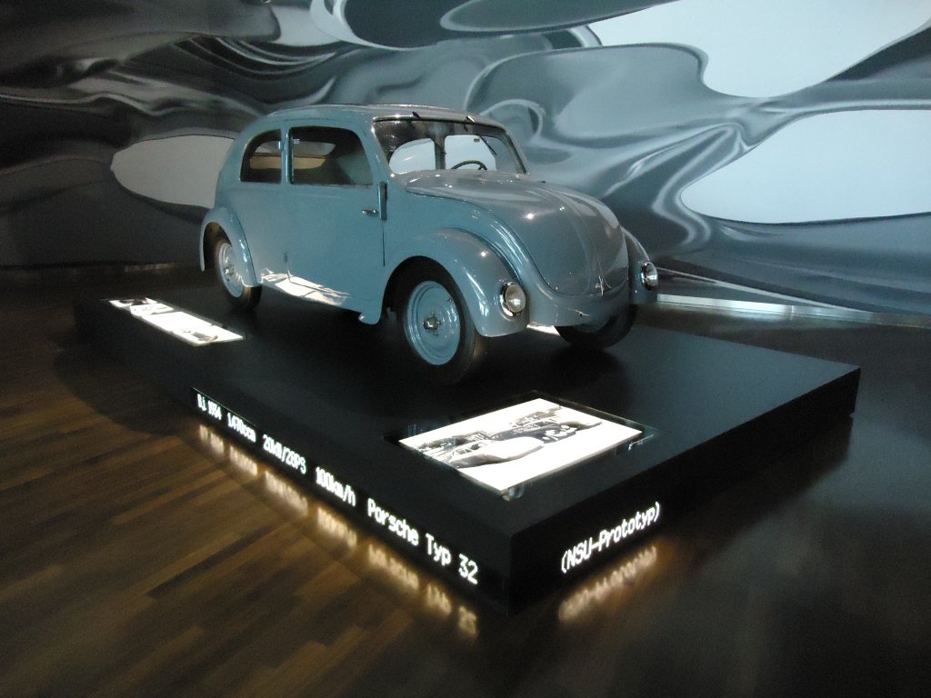 (127'862) - Porsche Typ 32 (NSU-Prototyp) am 9. Juli 2010 in Wolfsburg/Deutschland