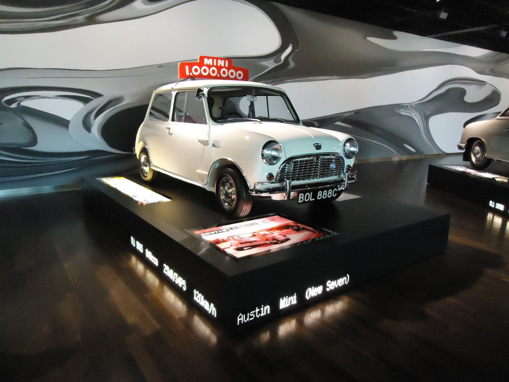 (127'880) - Austin Mini - BOL 888C - am 9. Juli 2010 in Wolfsburg/Deutschland