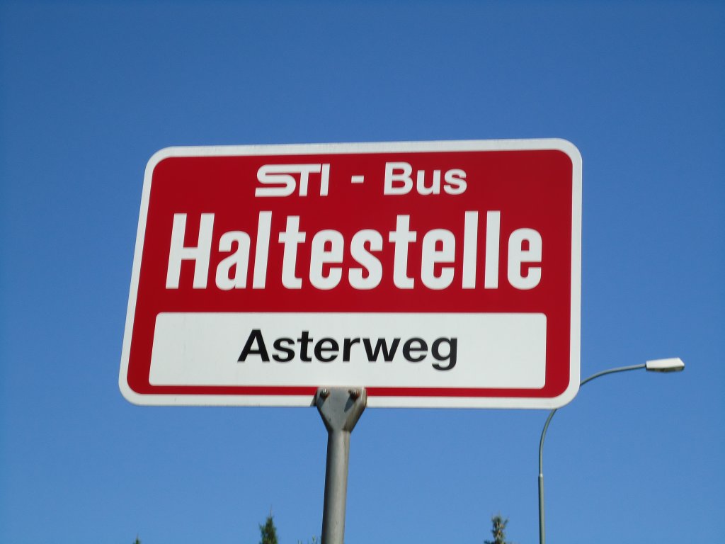 (128'180) - STI-Haltestelle - Thun, Asterweg - am 1. August 2010