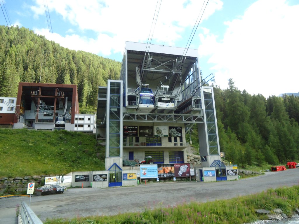 (128'293) - Bergbahnen Samnaun am 7. August 2010 in Samnaun
