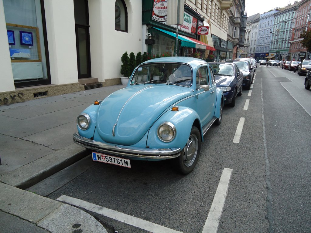 (128'357) - VW-K�fer - W 53'761 M - am 8. August 2010 in Wien