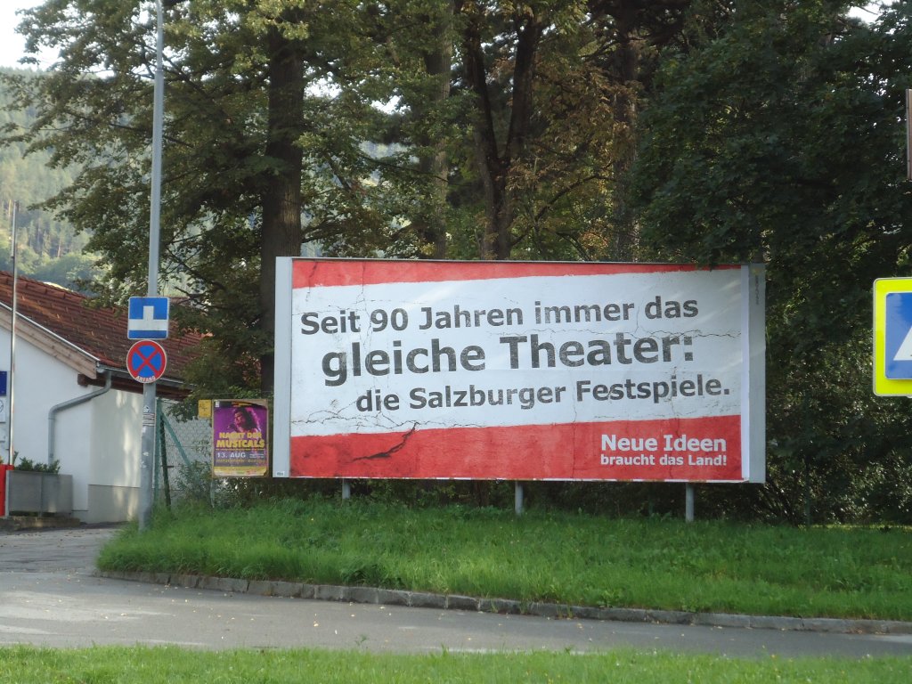 (128'681) - Oesterreichische Heimatwerbung am 11. August 2010