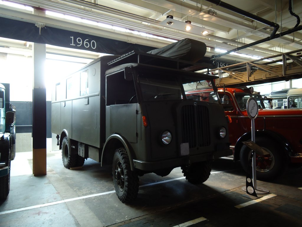 (128'827) - Im Saurer-Museum in Arbon: Berna-Lastwagen am 21. August 2010