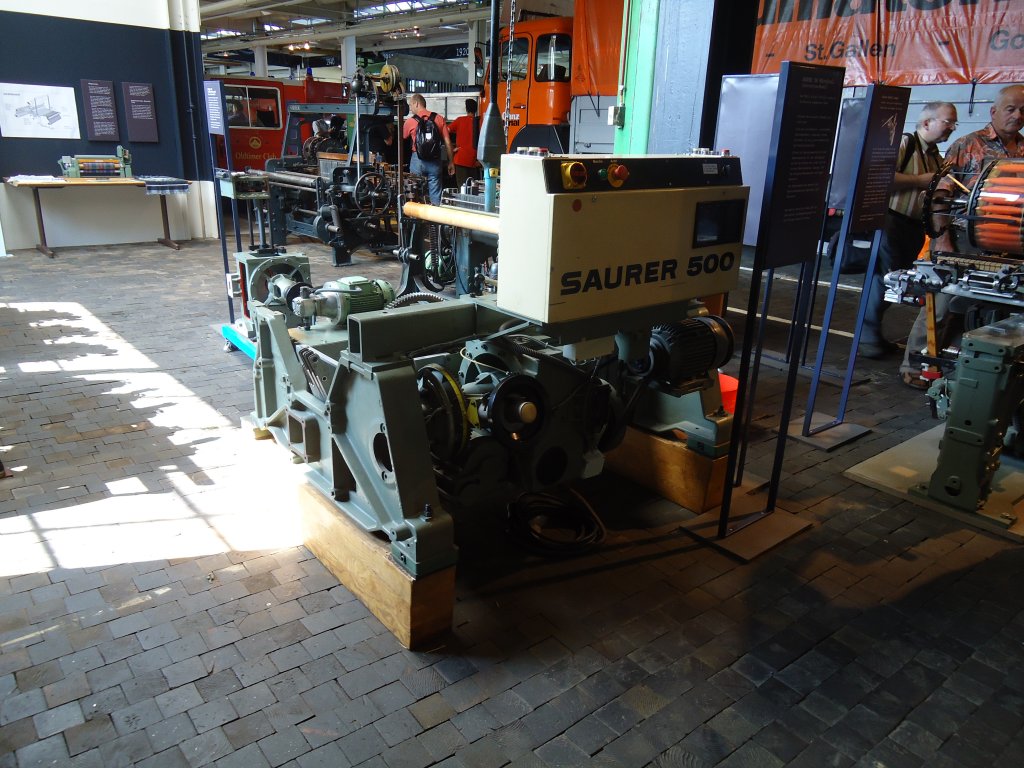 (128'844) - Im Saurer-Museum in Arbon: Saurer 500 am 21. August 2010