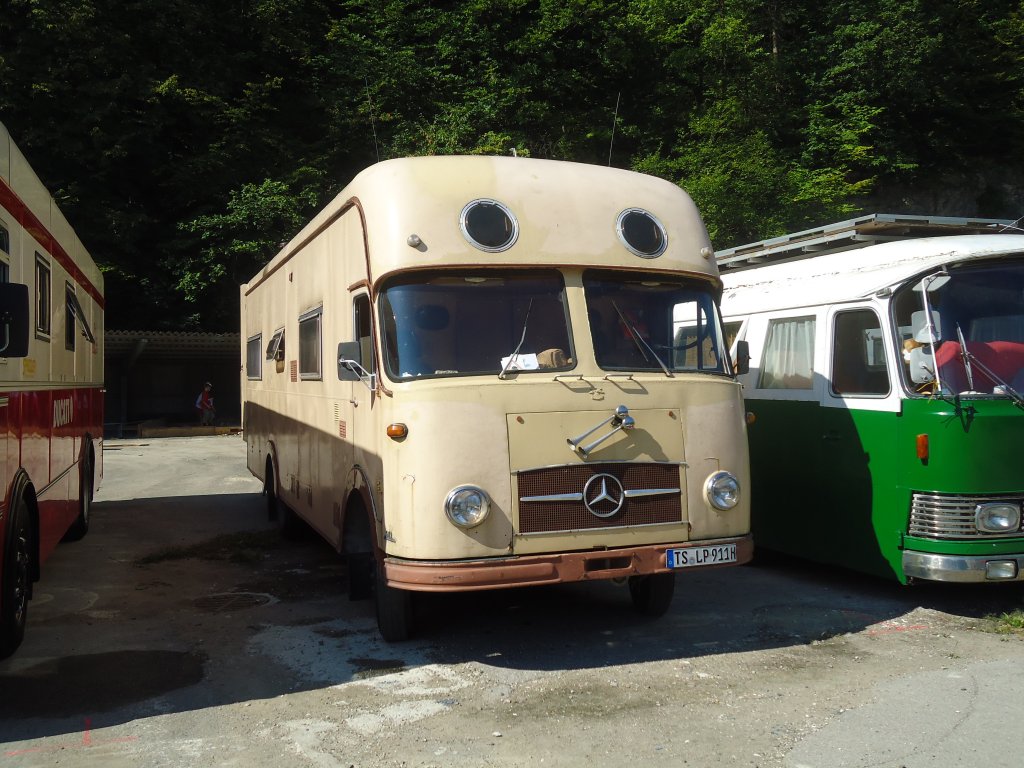 (128'994) - Mercedes-Wohnmobil - TS-LP 911H - am 22. August 2010 in Thayngen