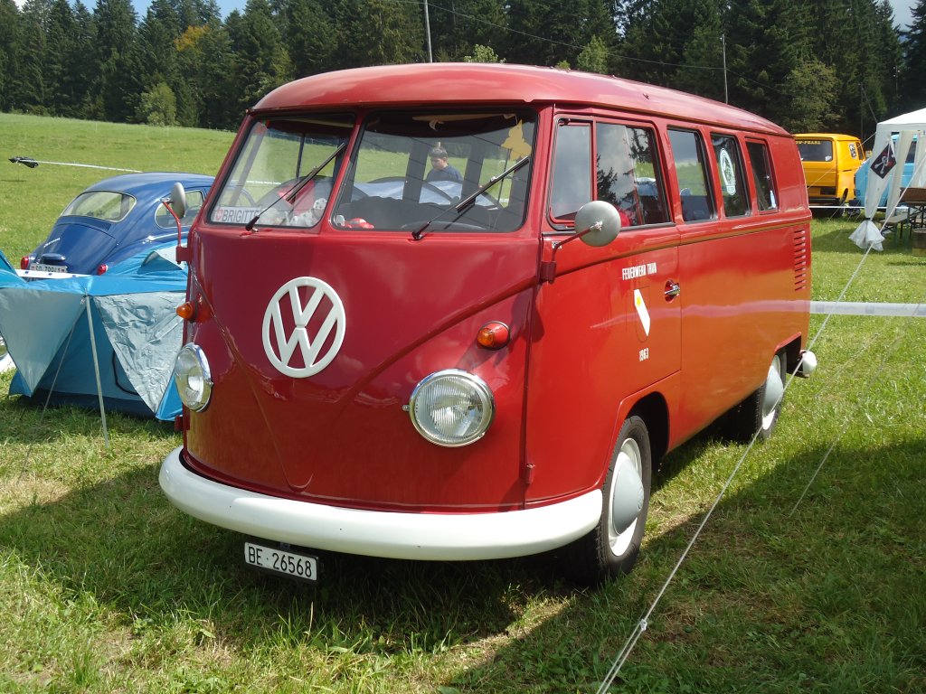 (129'229) - VW-Bus - BE 26'568 - am 4. September 2010 in Wachseldorn