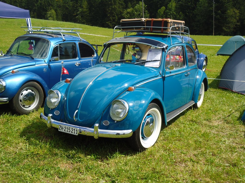 (129'230) - VW-K�fer - ZH 215'211 - am 4. September 2010 in Wachseldorn