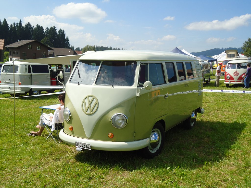 (129'232) - VW-Bus - BE 392'143 - am 4. September 2010 in Wachseldorn