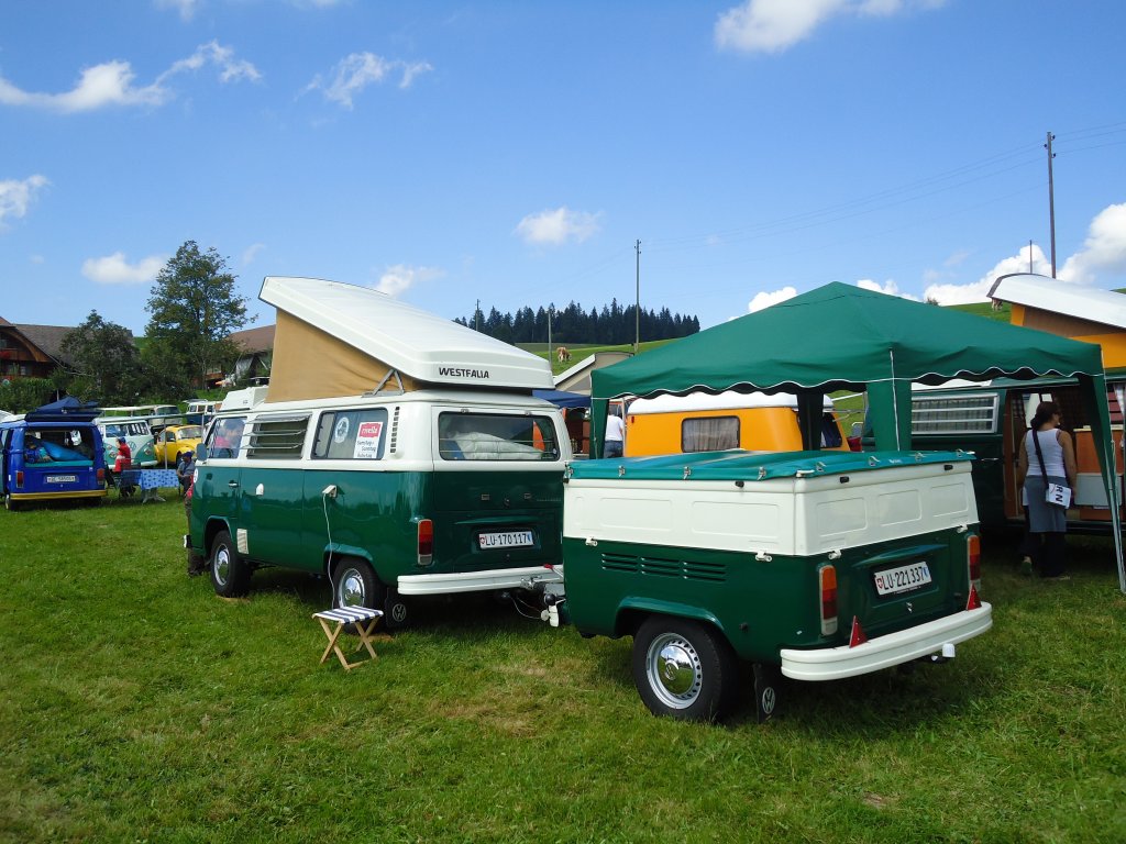 (129'237) - VW-Bus - LU 170'117 - am 4. September 2010 in Wachseldorn