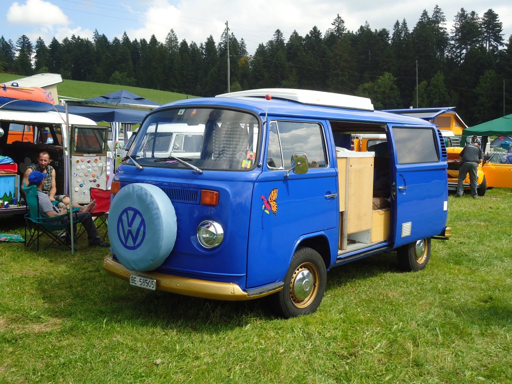 (129'241) - VW-Bus - BE 58'505 - am 4. September 2010 in Wachseldorn