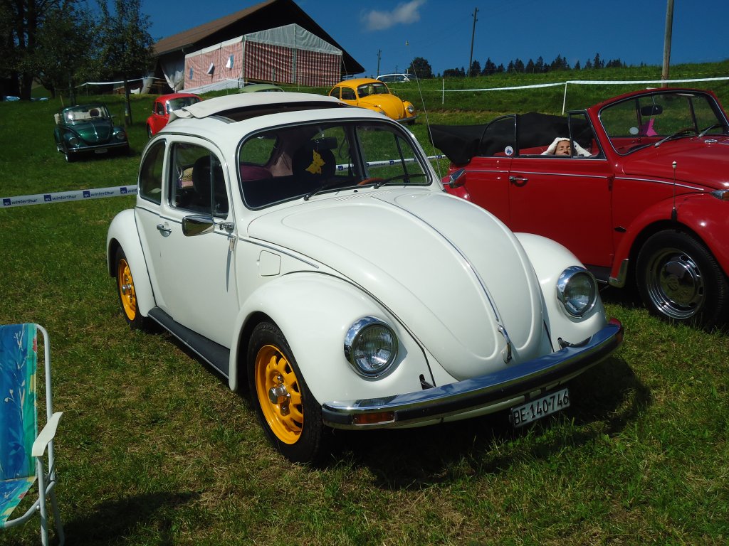 (129'261) - VW-K�fer BE 140'746 - am 4. September 2010 in Wachseldorn