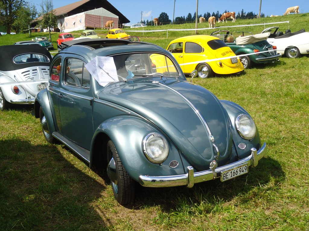 (129'279) - VW-K�fer - BE 166'949 - am 4. September 2010 in Wachseldorn