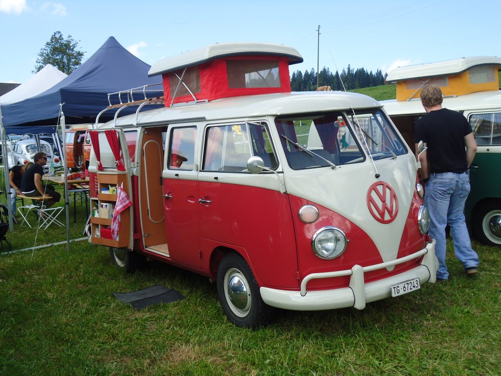(129'284) - VW-Bus - TG 67'243 - am 4. September 2010 in Wachseldorn
