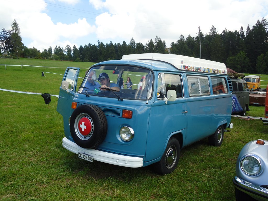(129'287) - VW-Bus - BE 333'881 - am 4. September 2010 in Wachseldorn