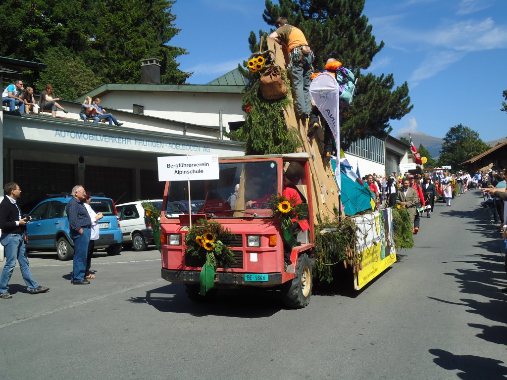 (129'369) - Reform-Muli - BE 1846 - am 5. September 2010 in Adelboden, Dorfstrasse