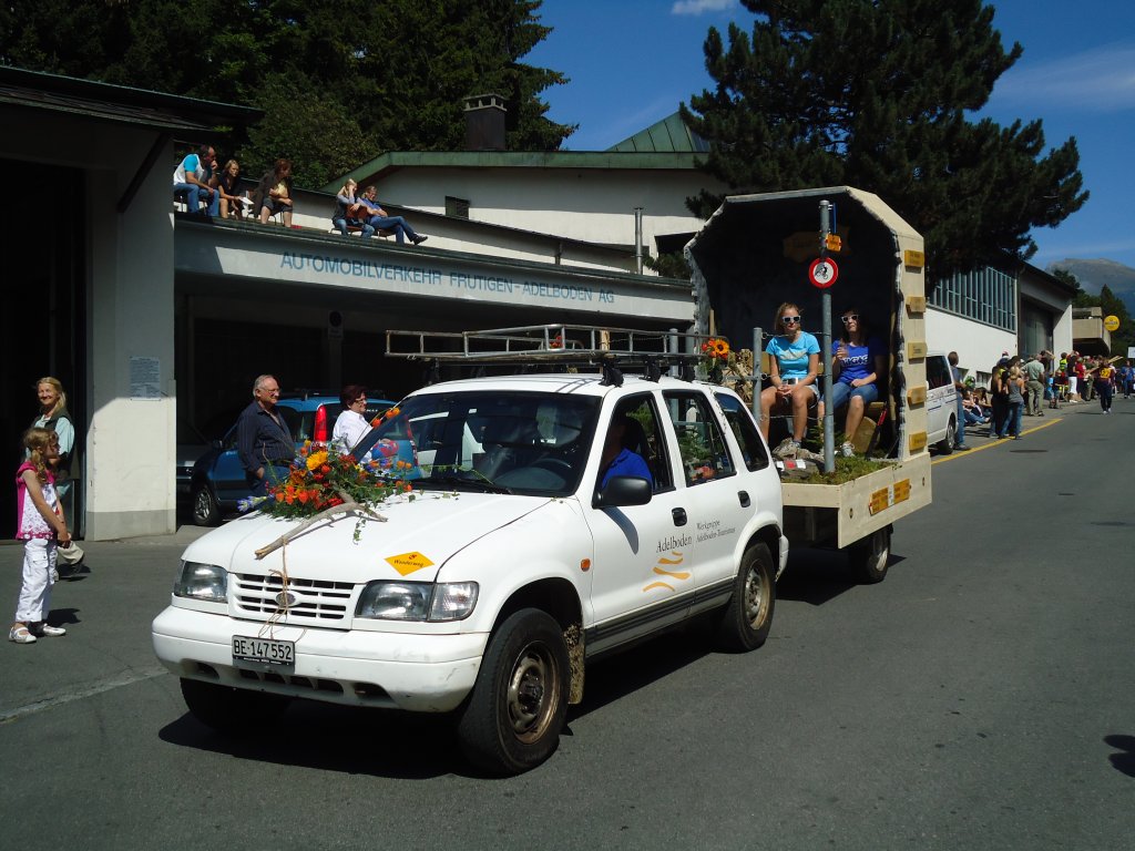 (129'390) - KIA - BE 147'552 - am 5. September 2010 in Adelboden, Dorfstrasse