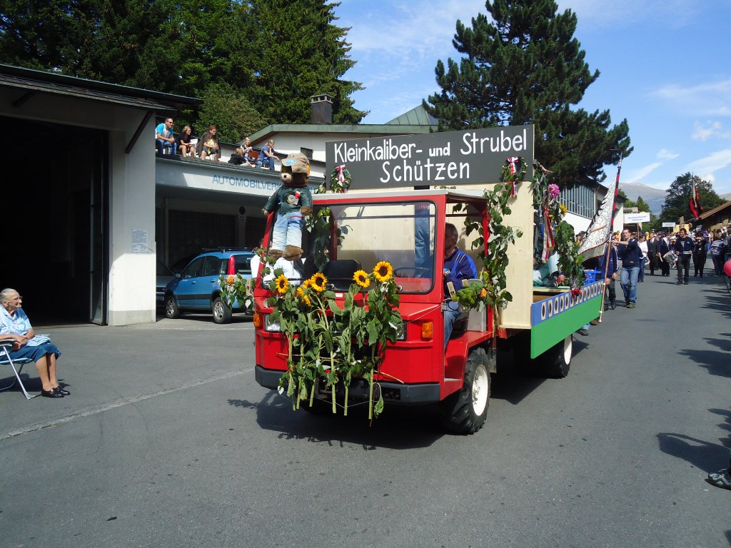 (129'436) - Reform-Muli am 5. September 2010 in Adelboden, Dorfstrasse