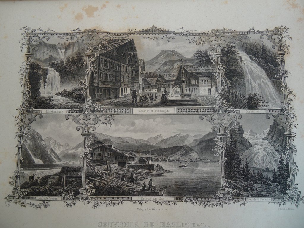 (129'607) - Alter Stich von Meiringen im BrockiShop am 10. September 2010