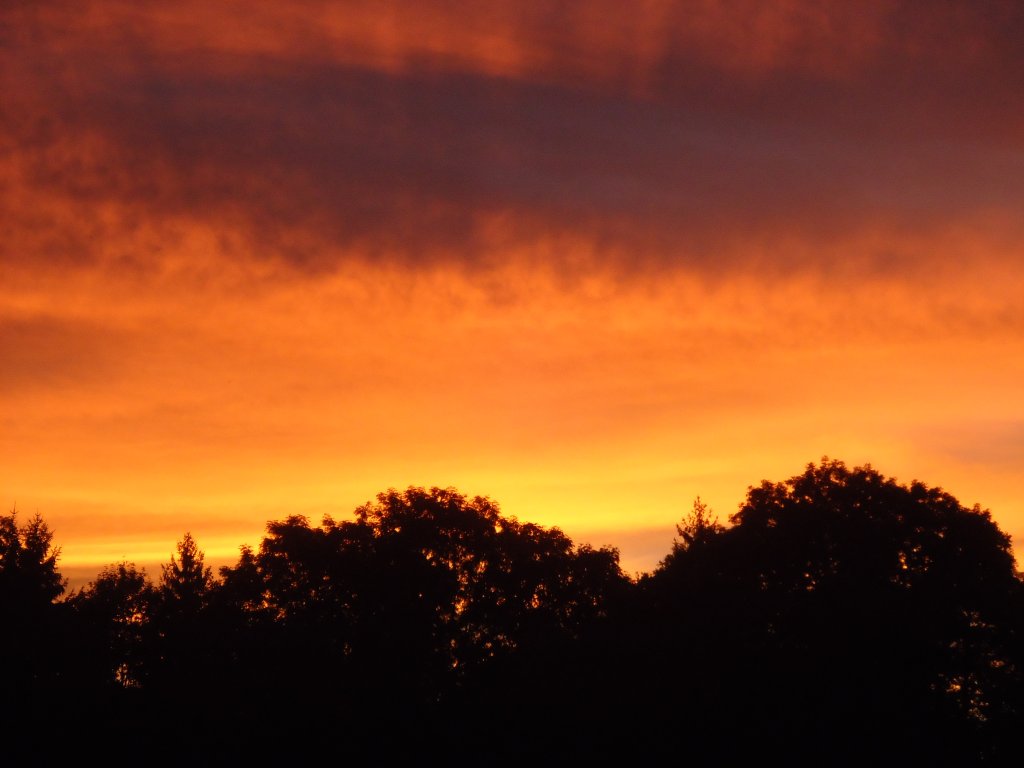 (129'691) - Abendrot im Lerchenfeld bei Thun am 14. September 2010