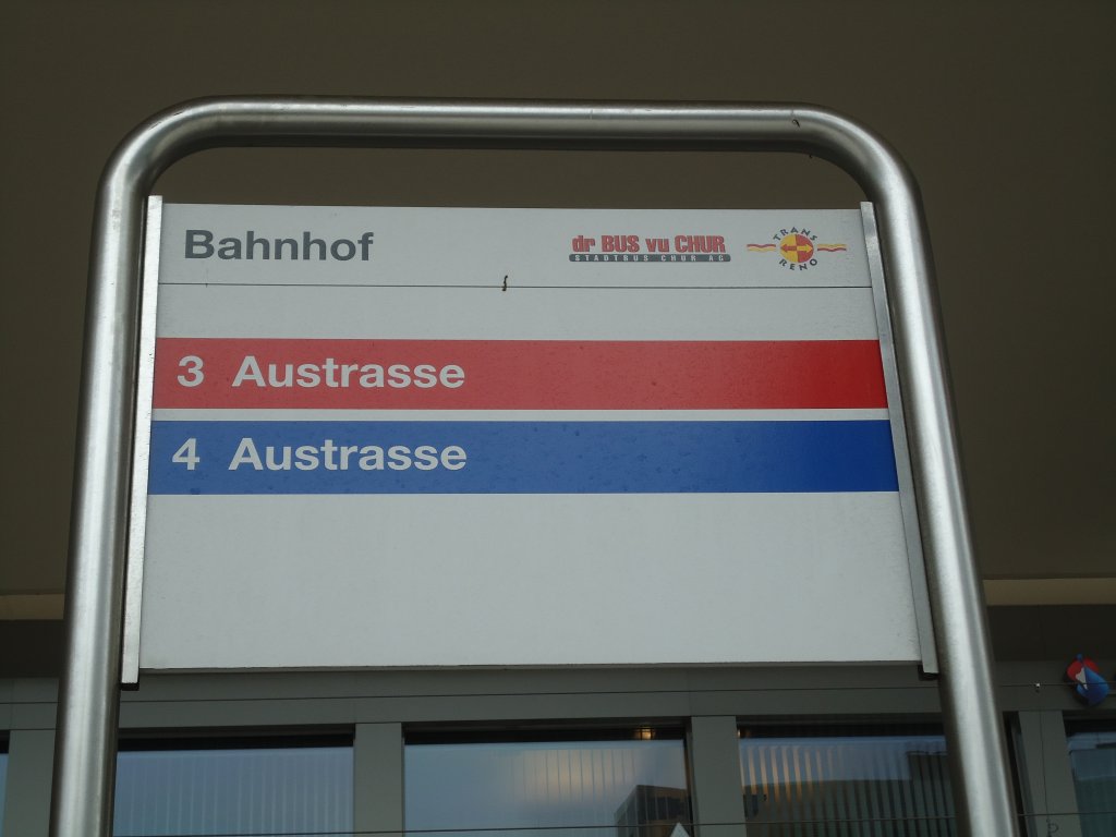 (129'774) - SBC-Haltestelle - Chur, Bahnhof - am 18. September 2010