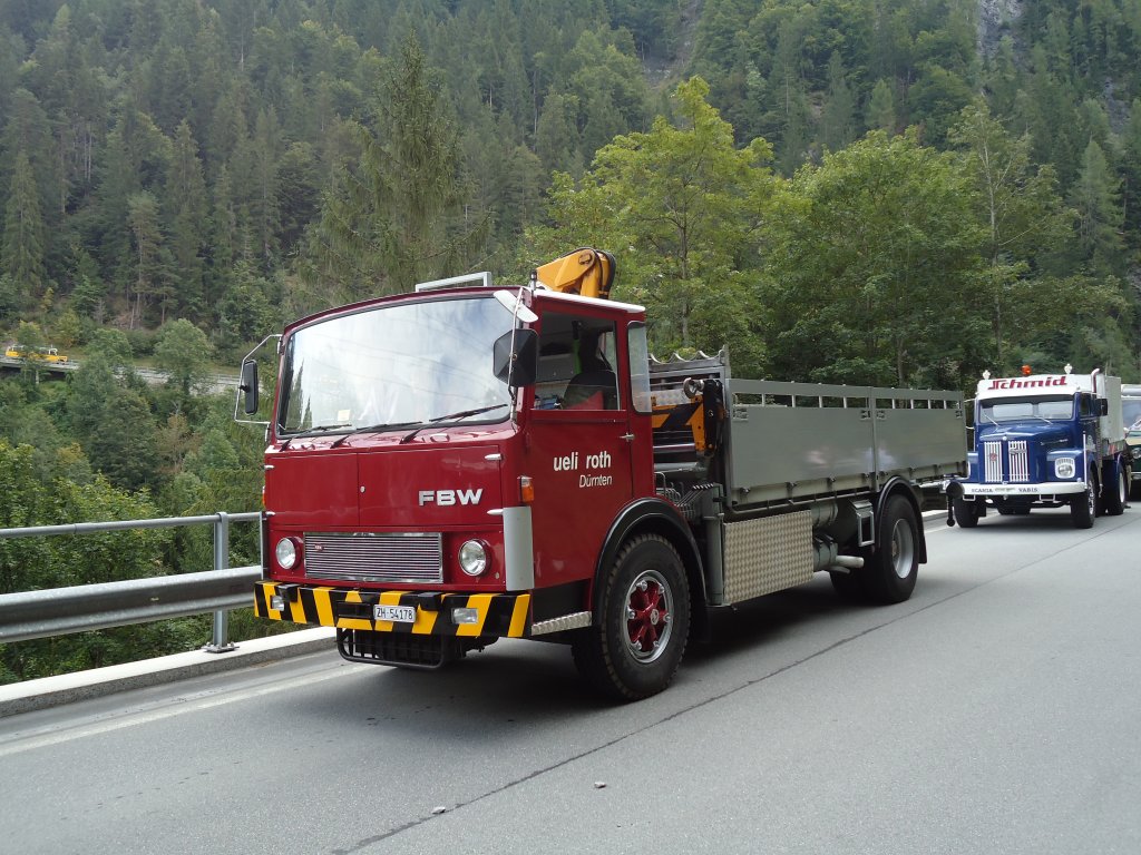 (129'870) - Roth, D�rnten - ZH 54'178 - FBW am 18. September 2010 bei Valendas