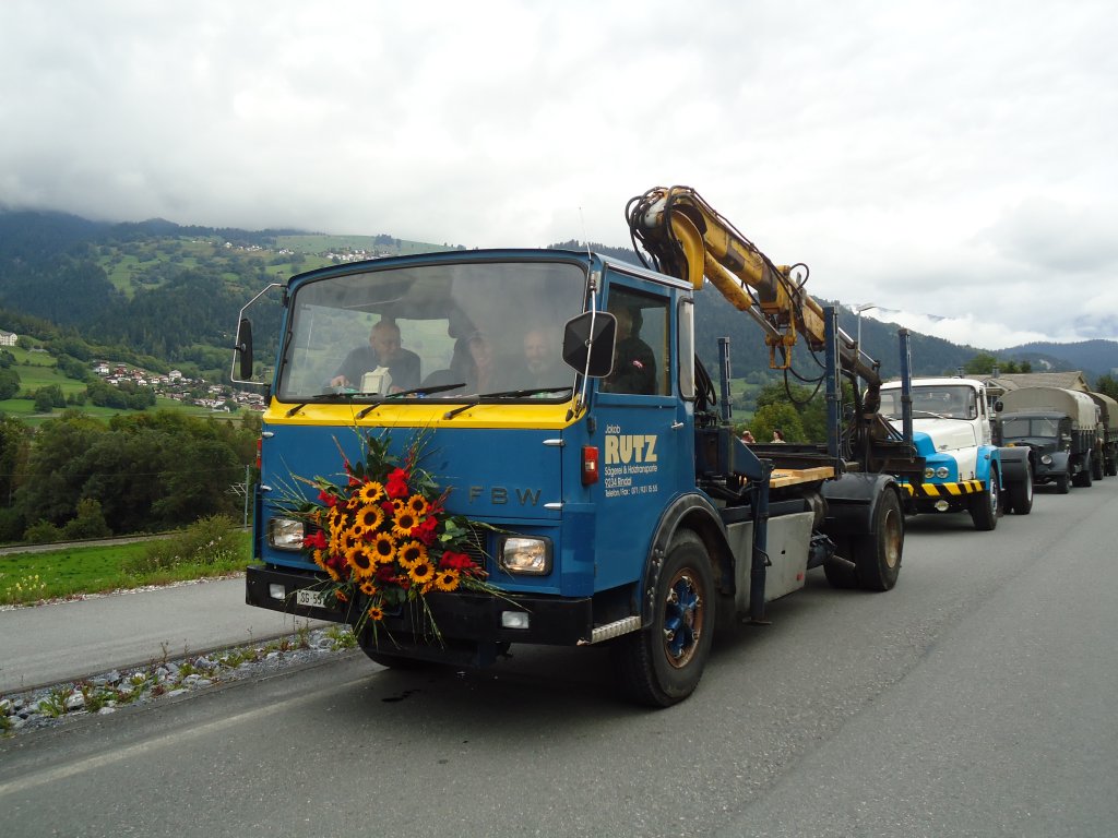 (129'919) - Rutz, Rindal - SG 551 - FBW am 18. September 2010 in Castrisch, Schleps