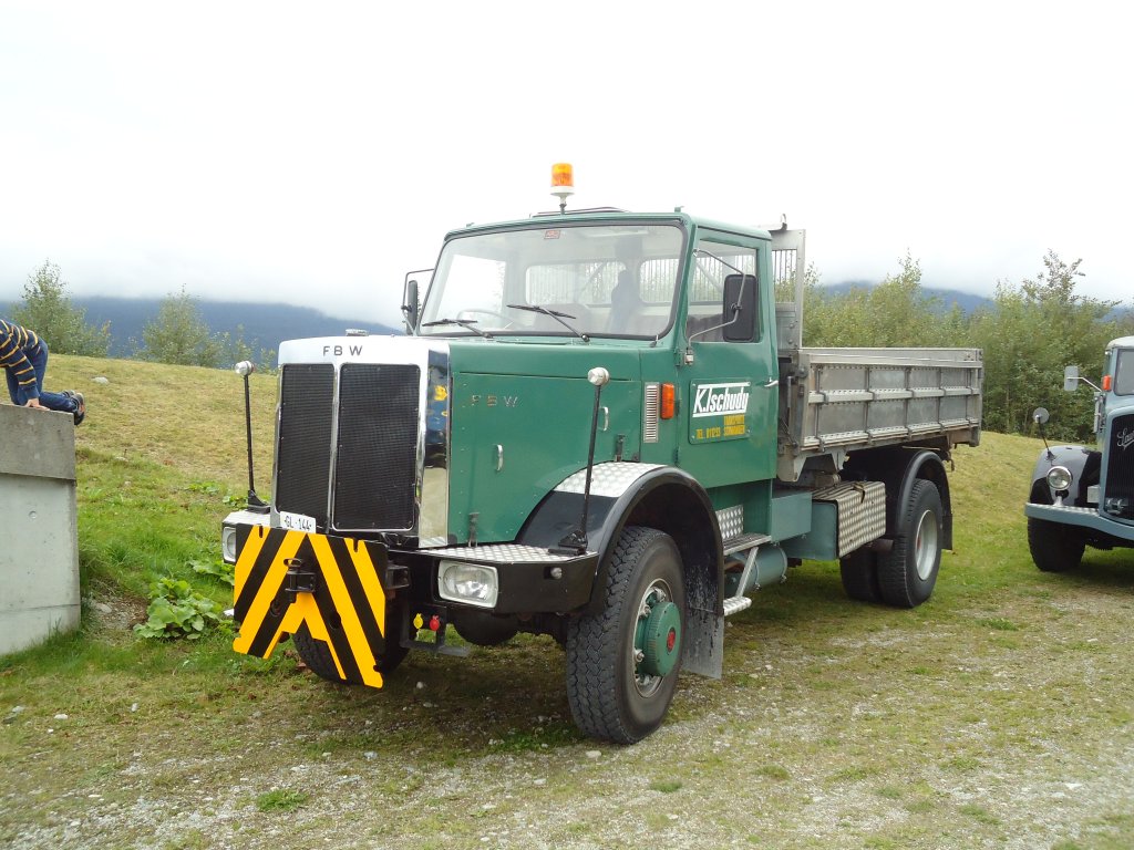 (129'965) - Tschudy, Schwanden - GL 144 - FBW am 18. September 2010 in Breil, Milit�ranlage