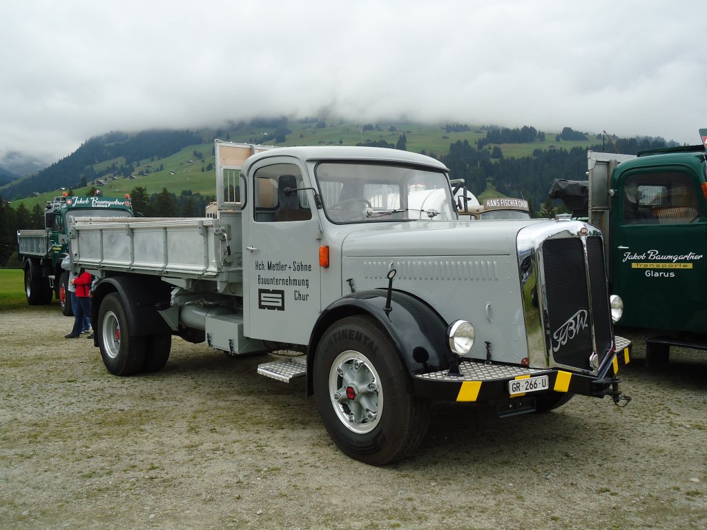 (129'979) - Mettler, Chur - GR 266 U - FBW am 18. September 2010 in Breil, Milit�ranlage