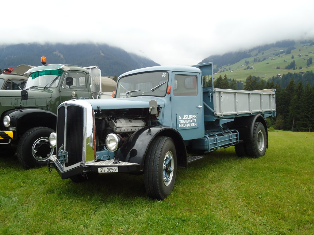 (129'993) - Jsliker, Neuhausen - SH 3050 - Berna am 18. September 2010 in Breil, Milit�ranlage