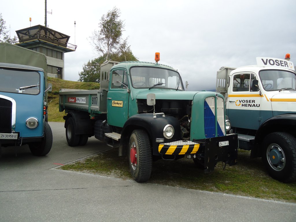 (130'015) - Eberhard, Kloten - ZH 759 U - Berna am 18. September 2010 in Breil, Milit�ranlage