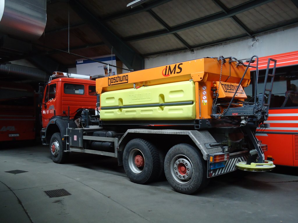 (130'961) - AFA Adelboden - BE 6981 - Mercedes am 15. November 2010 im Autobahnhof Adelboden