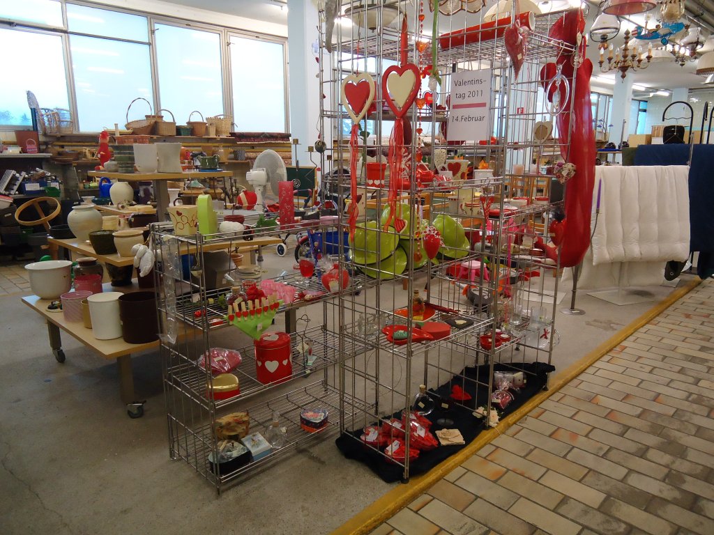 (132'456) - Valentinstag 2011 im BrockiShop am 28. Januar 2011
