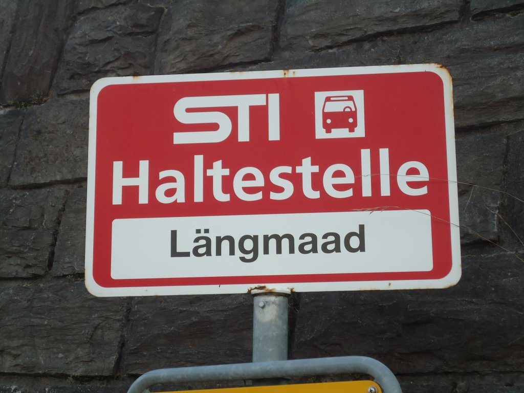 (133'353) - STI-Haltestelle - Spiez, L�ngmaad - am 21. April 2011