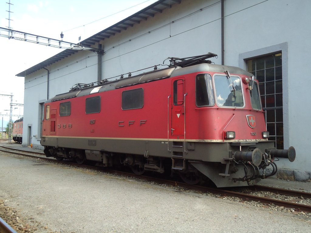 (133'597) - SBB-Lok - Nr. 11'267 - am 14. Mai 2011 in Erstfeld