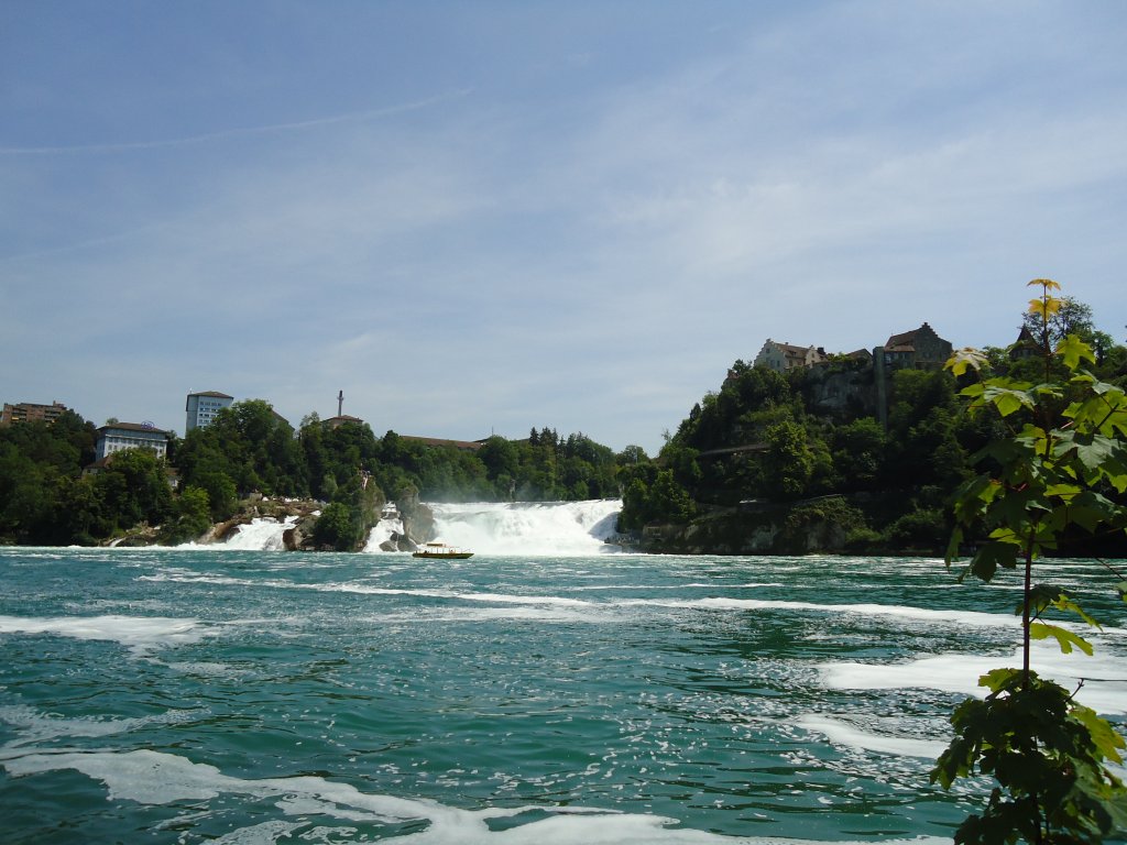 (133'773) - Schloss Laufen am Rheinfall am 23. Mai 2011 bei Neuhausen