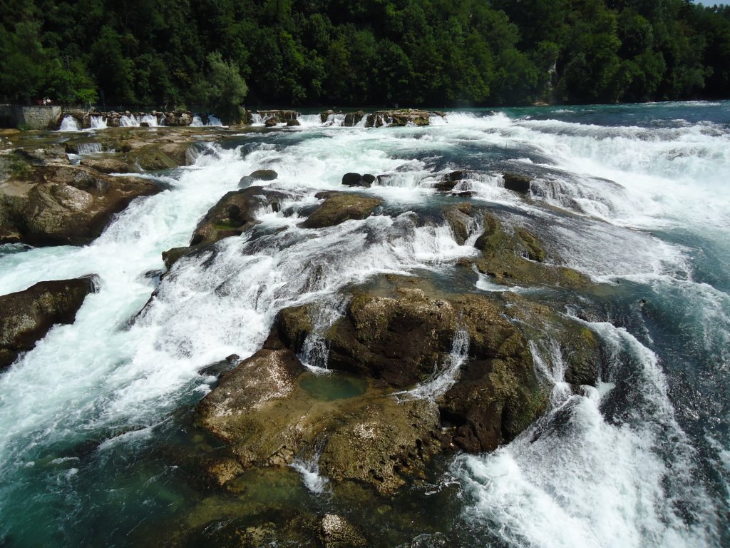 (133'782) - Der Rheinfall hautnah am 23. Mai 2011 bei Neuhausen