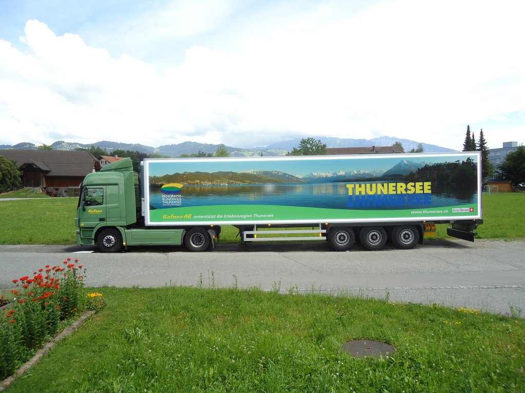 (133'976) - Gafner, Thun - Nr. 18/BE 132'729 - Mercedes am 5. Juni 2011 in Gwatt, Garage
