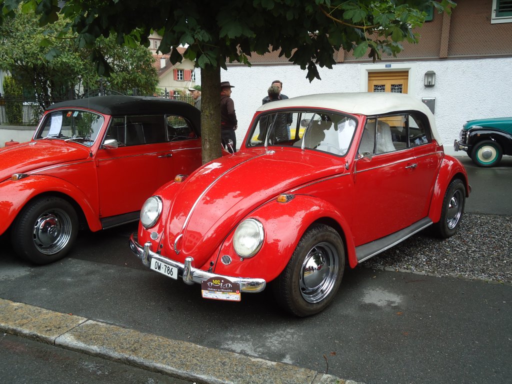 (134'016) - VW-K�fer - OW 786 - am 11. Juni 2011 in Sarnen, OiO