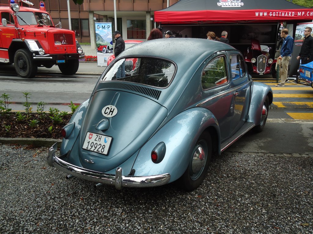 (134'063) - VW-K�fer - ZH 19'928 - am 11. Juni 2011 in Sarnen, OiO