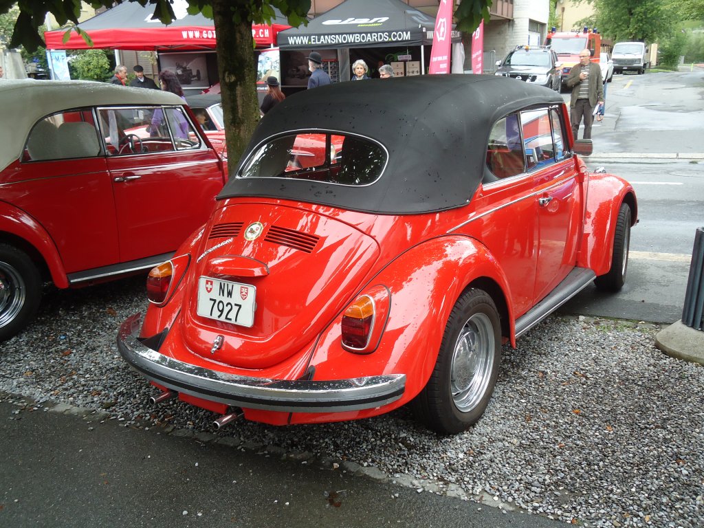 (134'064) - VW-K�fer - NW 7927 - am 11. Juni 2011 in Sarnen, OiO
