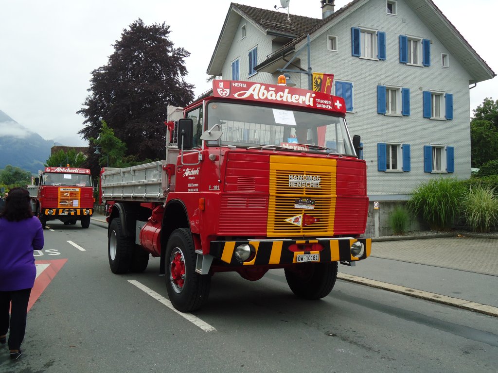 (134'074) - Ab�cherli, Sarnen - OW 10'181 - Hanomag-Henschel am 11. Juni 2004 in Sarnen, OiO
