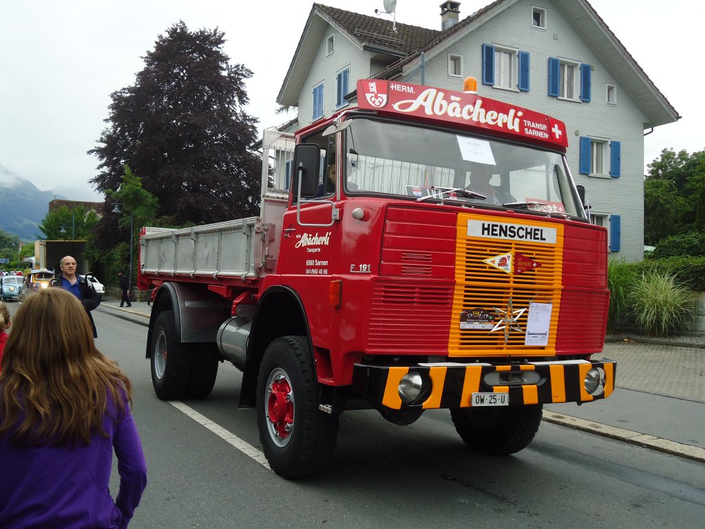 (134'075) - Ab�cherli, Sarnen - OW 25 U - Henschel am 11. Juni 2011 in Sarnen, OiO