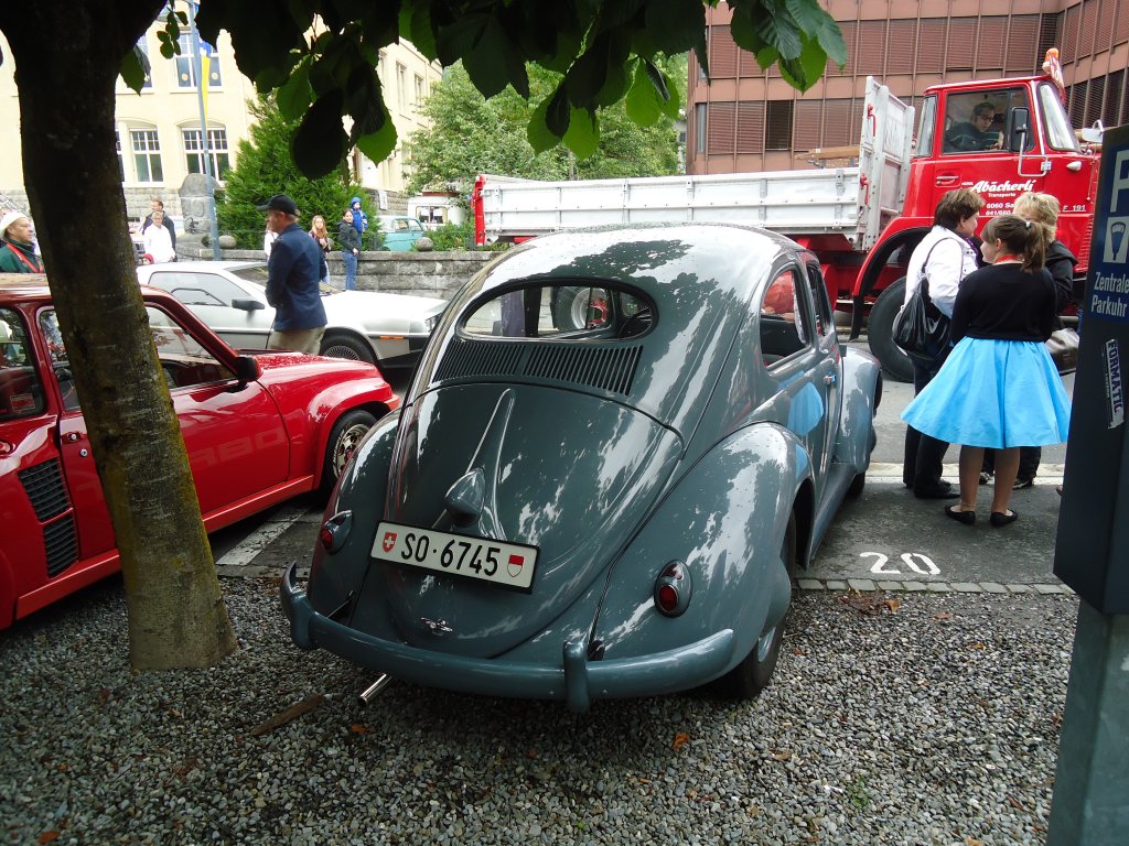 (134'082) - VW-K�fer - SO 6745 - am 11. Juni 2011 in Sarnen, OiO