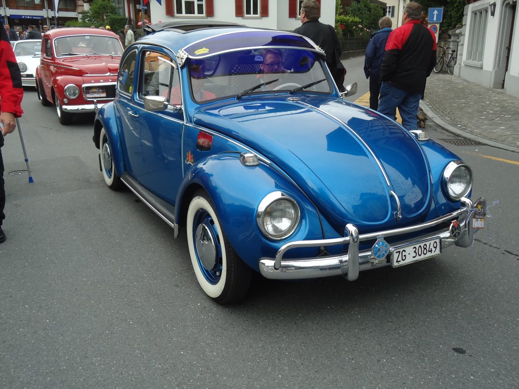 (134'150) - VW-K�fer - ZG 30'849 - am 11. Juni 2011 in Sarnen, OiO