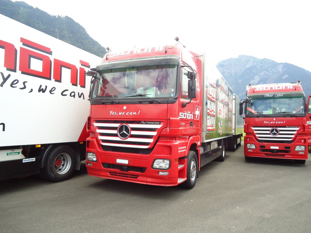 (134'341) - Sch�ni - Nr. 449/BE 160'272 - Mercedes am 25. Juni 2011 in Interlaken, Flugplatz