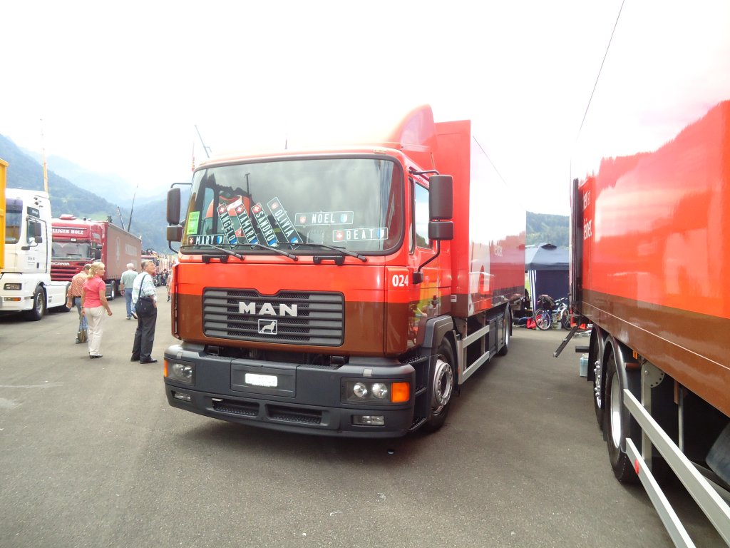 (134'346) - Pistor - Nr. 24 - MAN am 25. Juni 2011 in Interlaken, Flugplatz