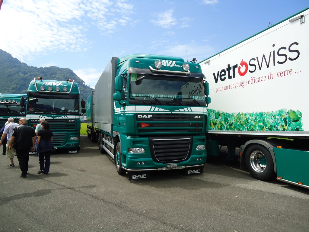 (134'355) - AVJ Les Bioux - VD 7922 - DAF am 25. Juni 2011 in Interlaken, Flugplatz